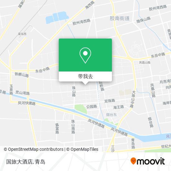 国旅大酒店地图