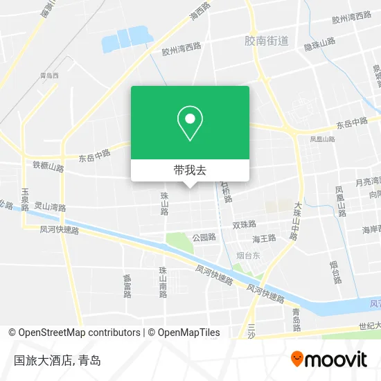 国旅大酒店地图