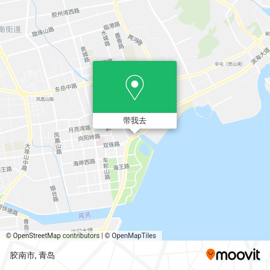 胶南市地图