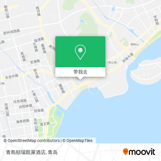 青島頤瑞凱萊酒店地图