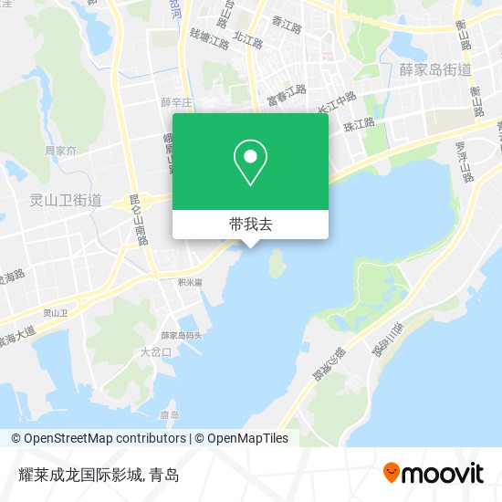 耀莱成龙国际影城地图
