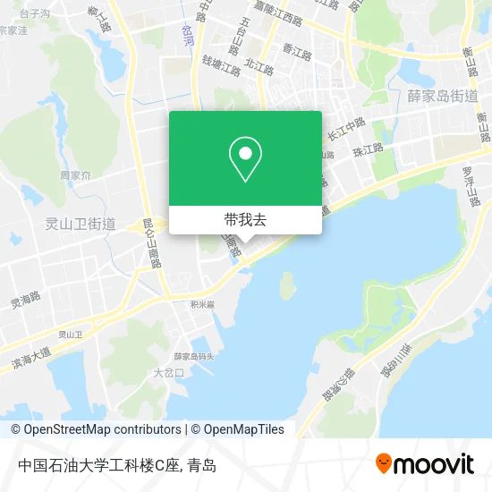 中国石油大学工科楼C座地图