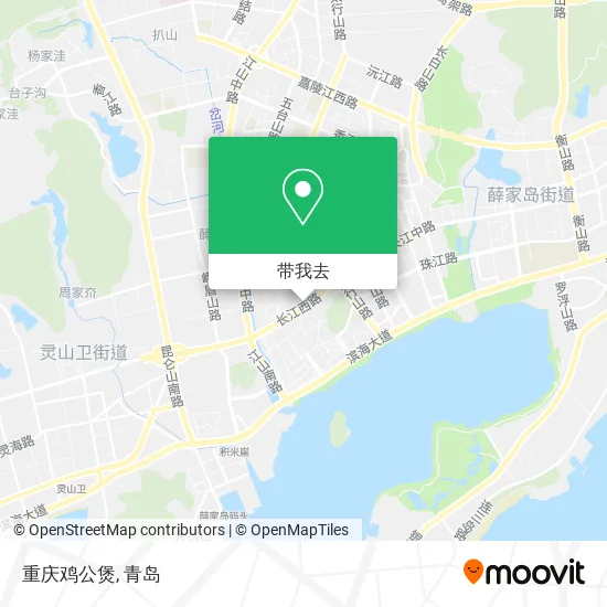重庆鸡公煲地图