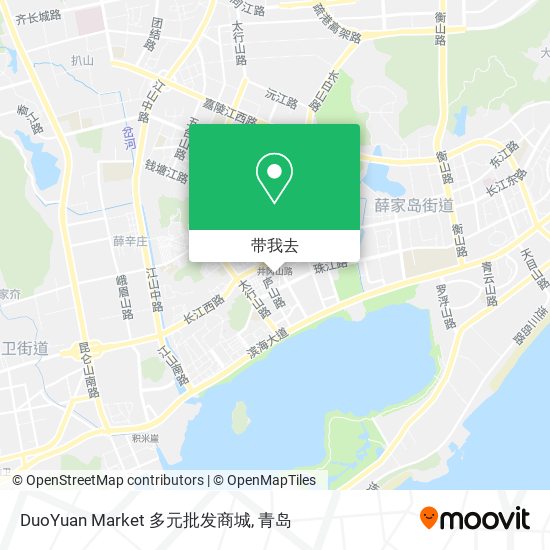 DuoYuan Market 多元批发商城地图