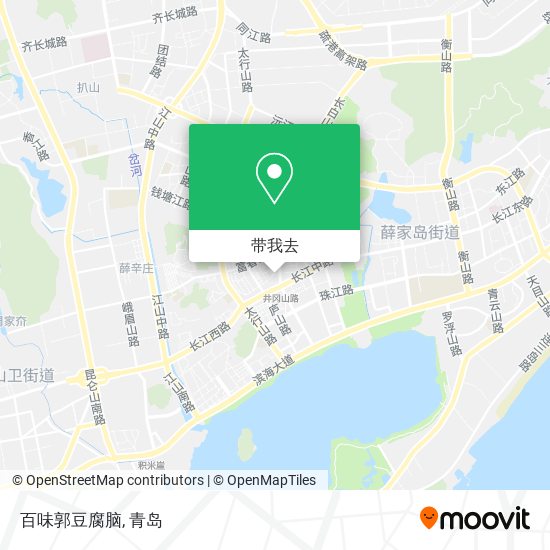 百味郭豆腐脑地图