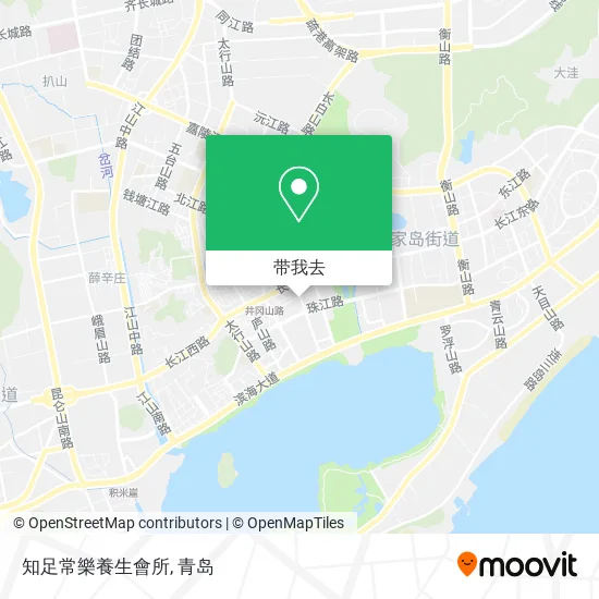 知足常樂養生會所地图