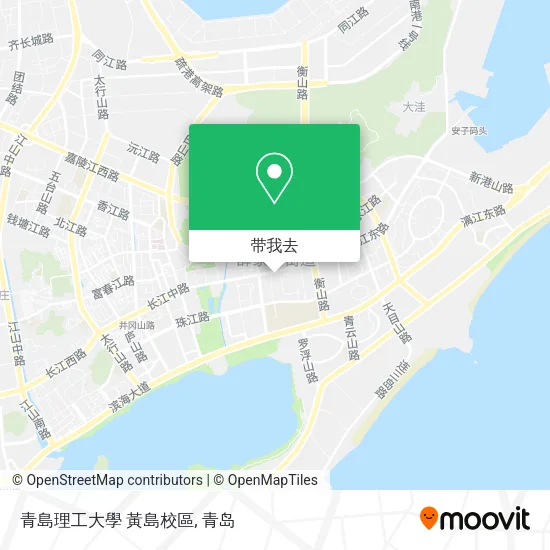 青島理工大學  黃島校區地图