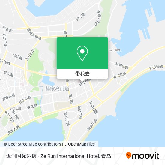 泽润国际酒店 - Ze Run International Hotel地图