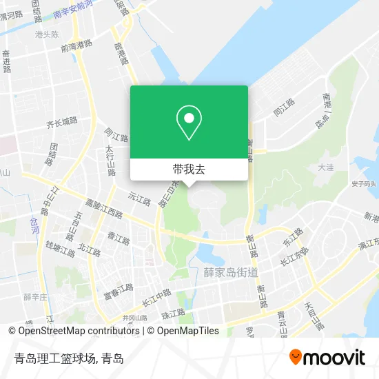青岛理工篮球场地图