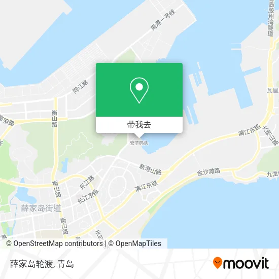 薛家岛轮渡地图