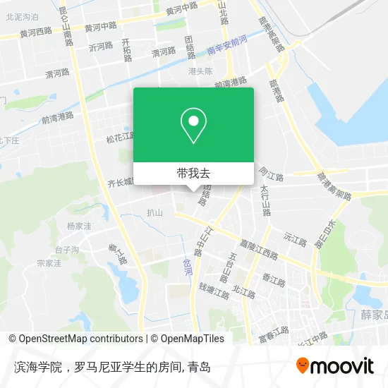 滨海学院，罗马尼亚学生的房间地图