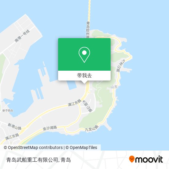 青岛武船重工有限公司地图