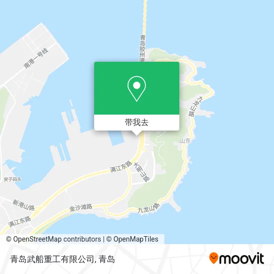 青岛武船重工有限公司地图