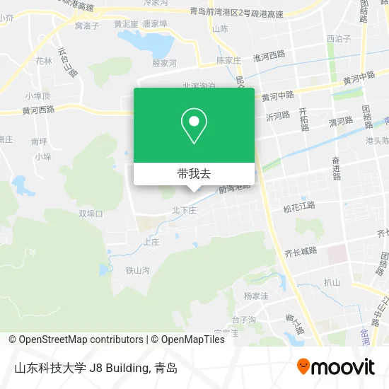 山东科技大学 J8 Building地图