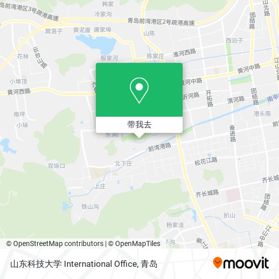 山东科技大学 International Office地图