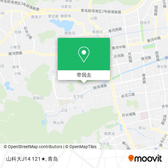 山科大J14 121★地图