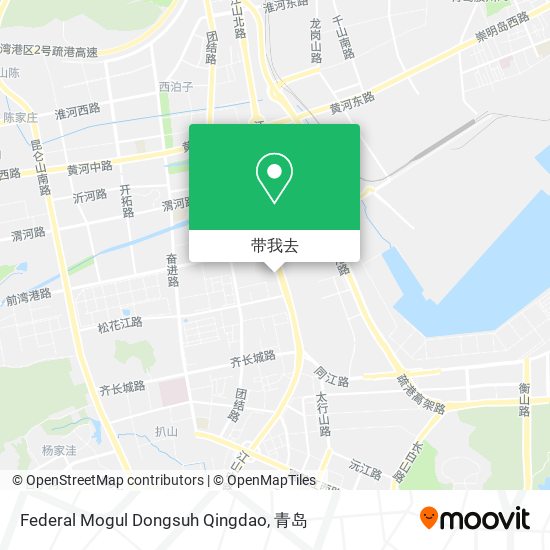Federal Mogul Dongsuh Qingdao地图