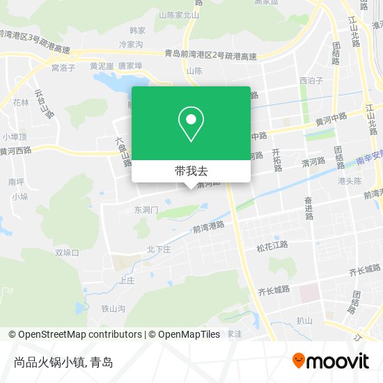 尚品火锅小镇地图
