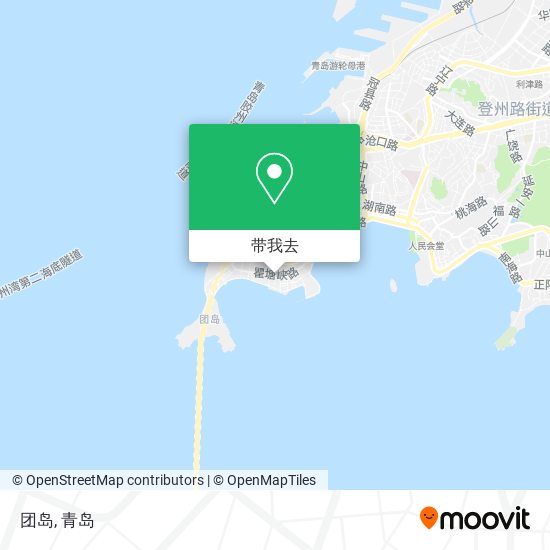 团岛地图