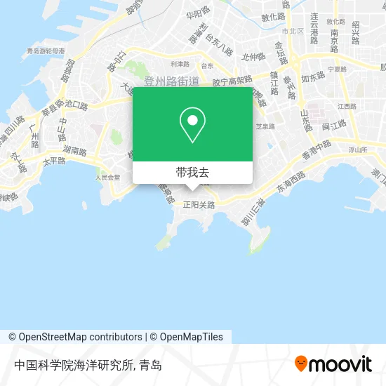 中国科学院海洋研究所地图