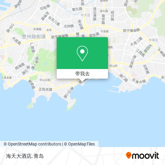 海天大酒店地图