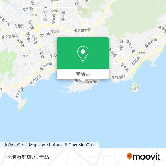 蓝港海鲜厨房地图