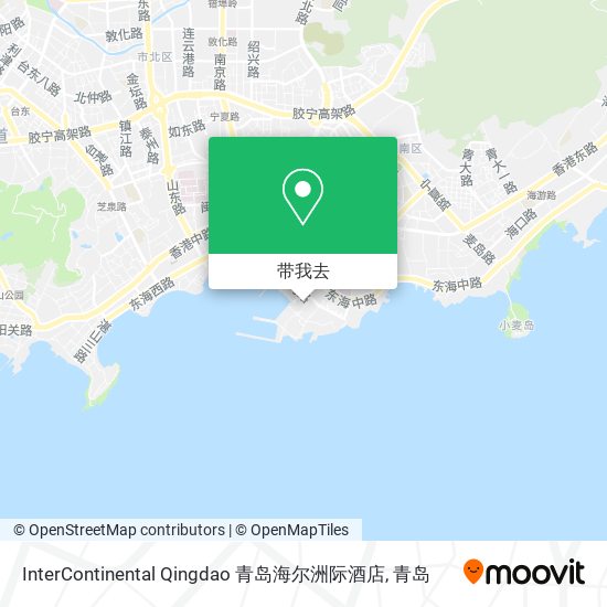 InterContinental Qingdao 青岛海尔洲际酒店地图