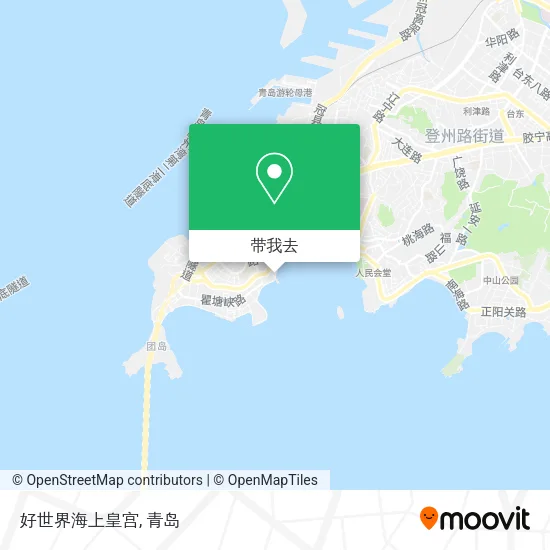 好世界海上皇宫地图