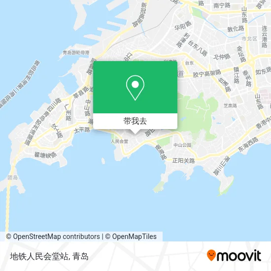 地铁人民会堂站地图