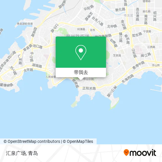 汇泉广场地图