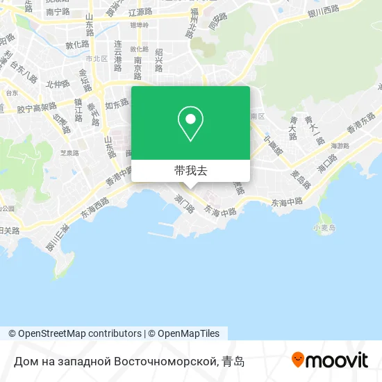 Дом на западной Восточноморской地图