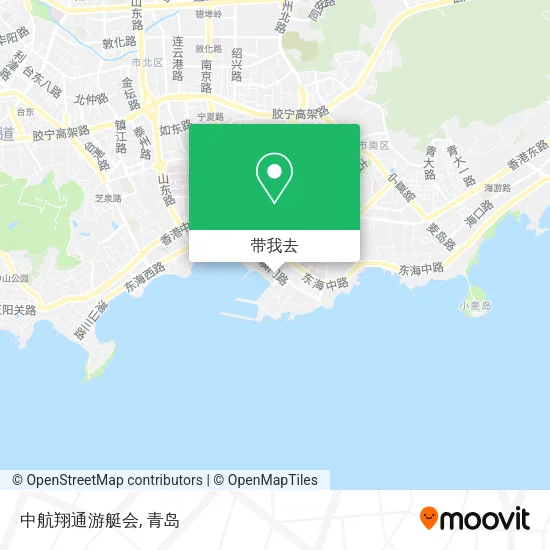 中航翔通游艇会地图