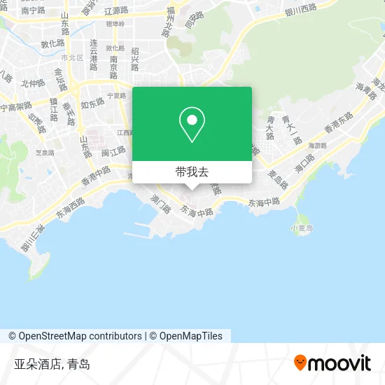亚朵酒店地图