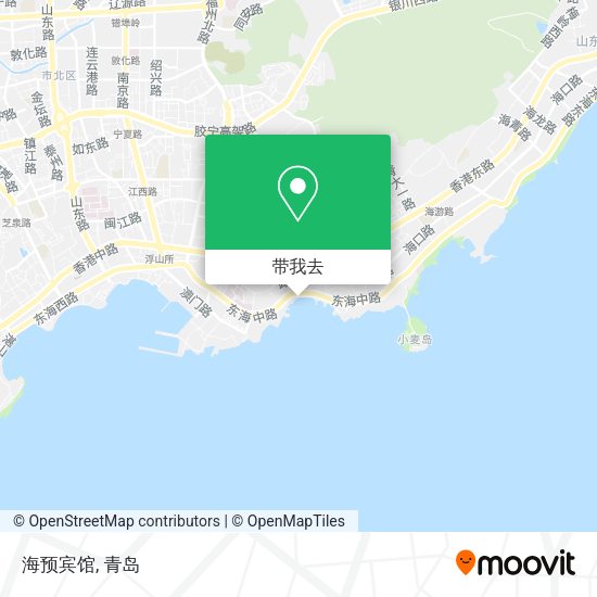 海预宾馆地图
