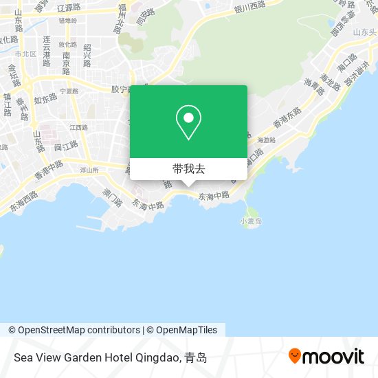 Sea View Garden Hotel Qingdao地图