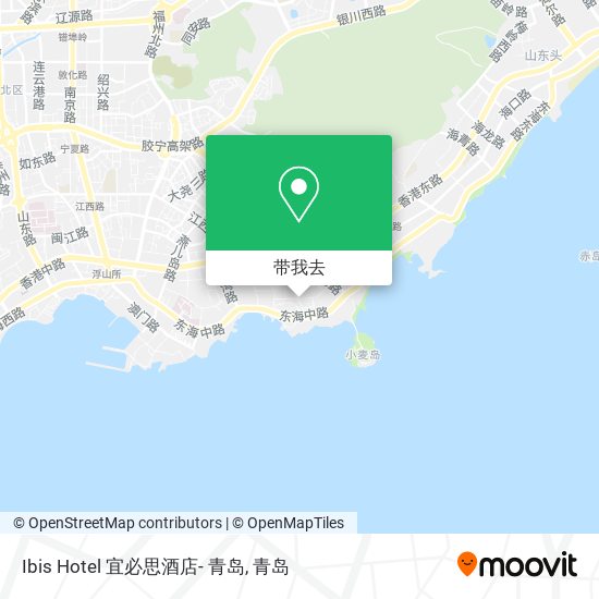 Ibis Hotel 宜必思酒店- 青岛地图