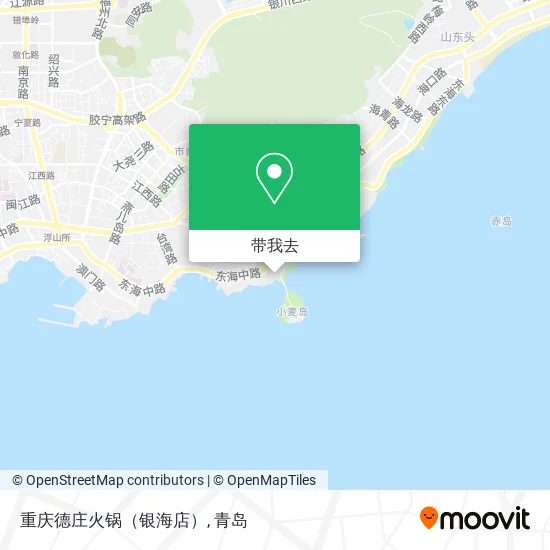 重庆德庄火锅（银海店）地图