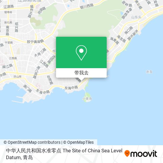 中华人民共和国水准零点 The Site of China Sea Level Datum地图