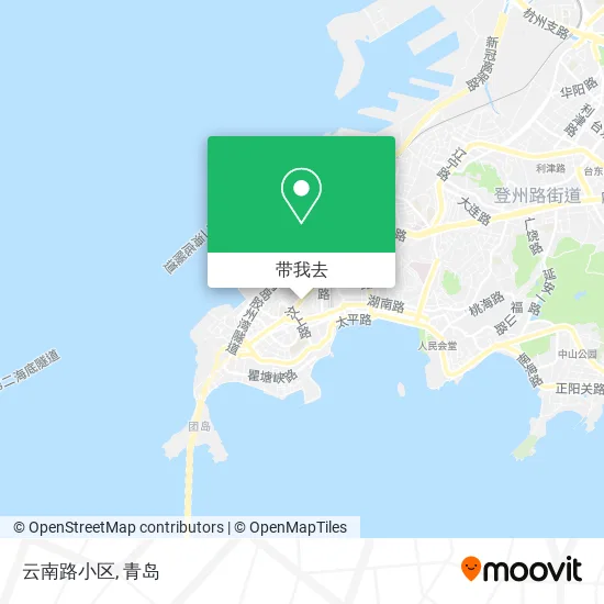 云南路小区地图