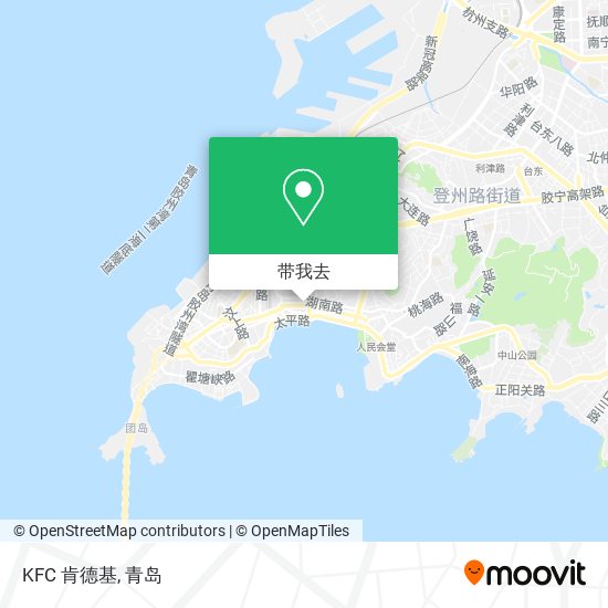 KFC 肯德基地图