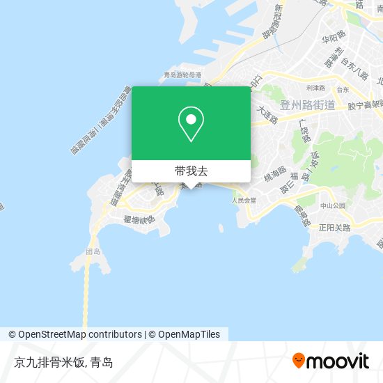 京九排骨米饭地图