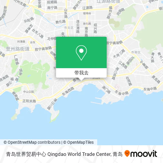 青岛世界贸易中心 Qingdao World Trade Center地图