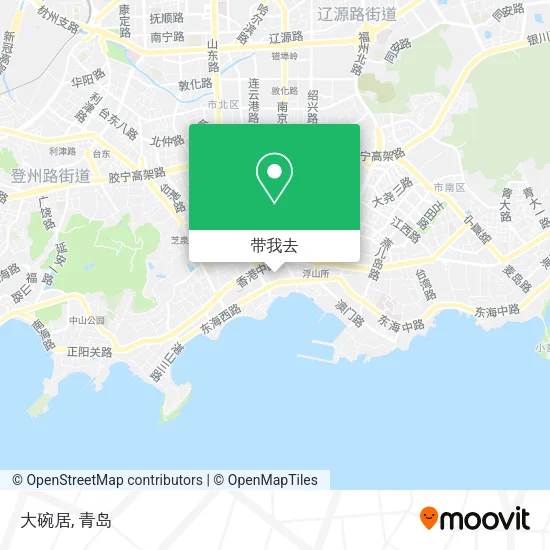 大碗居地图