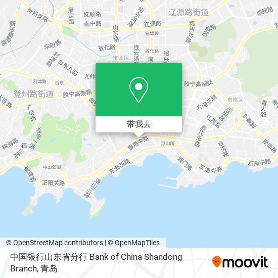 中国银行山东省分行 Bank of China Shandong Branch地图