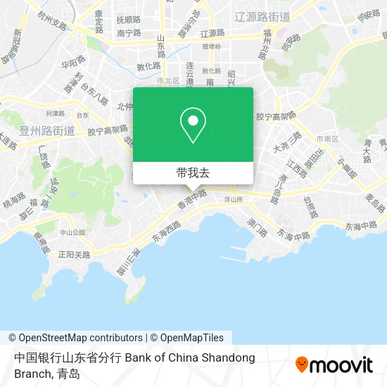 中国银行山东省分行 Bank of China Shandong Branch地图