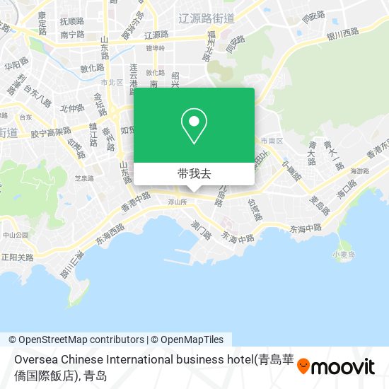Oversea Chinese International business hotel(青島華僑国際飯店)地图
