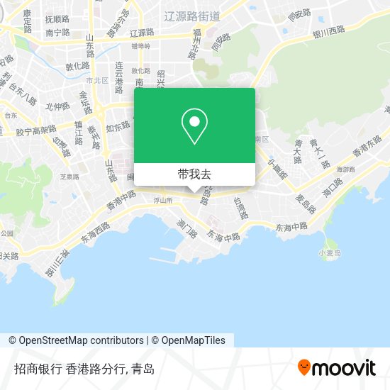 招商银行 香港路分行地图