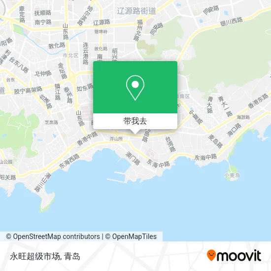 永旺超级市场地图