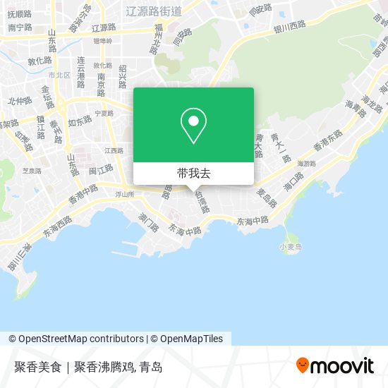 聚香美食｜聚香沸腾鸡地图