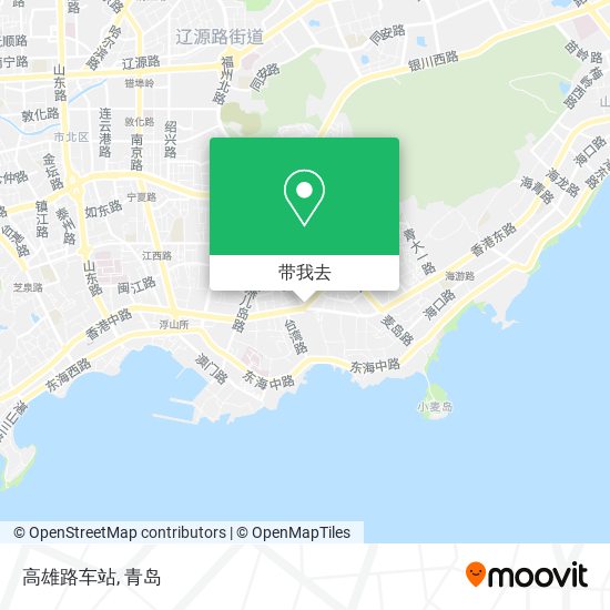 高雄路车站地图